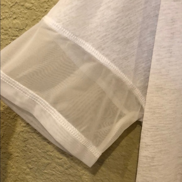 NWT Cascade Sport L Crepe Wedge Tee - Picture 5 of 7